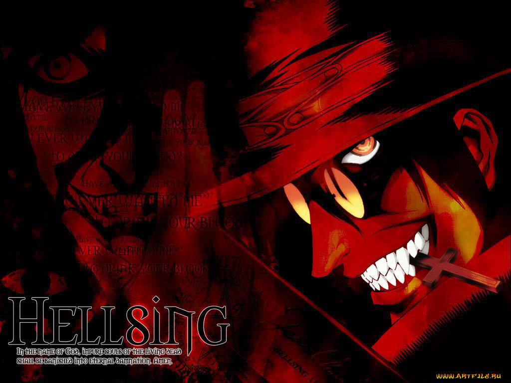 Обои Аниме Hellsing, обои для рабочего стола, фотографии аниме, hellsing  Обои для рабочего стола, скачать обои картинки заставки на рабочий стол.